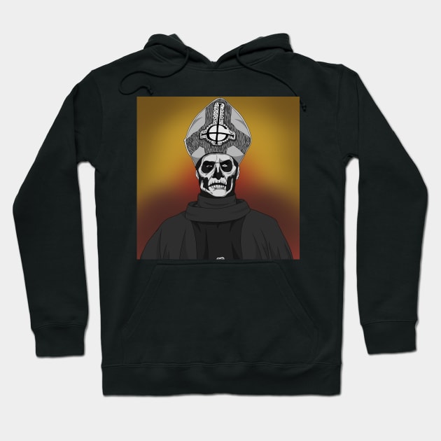 Papa Emeritus II Hoodie by Terrorskole